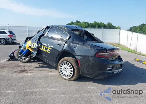 2018 Dodge Charger Police из США, поврежденный, VIN 2C3CDXKT1JH174730